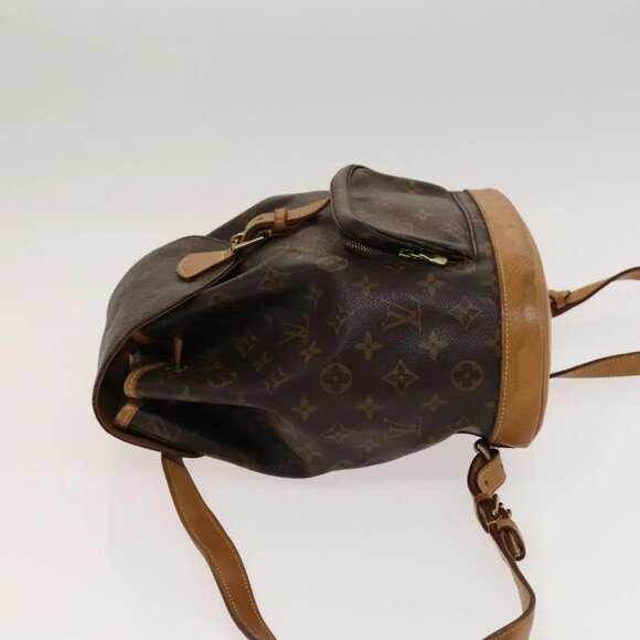 LOUIS VUITTON Monogram Montsouris MM Backpack M51136 LV Auth 117152 main image 14